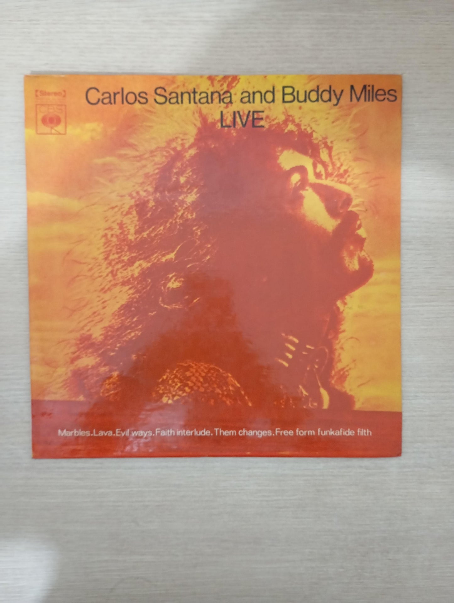 Lp Vinil Carlos Santana and Buddy Miles Live!