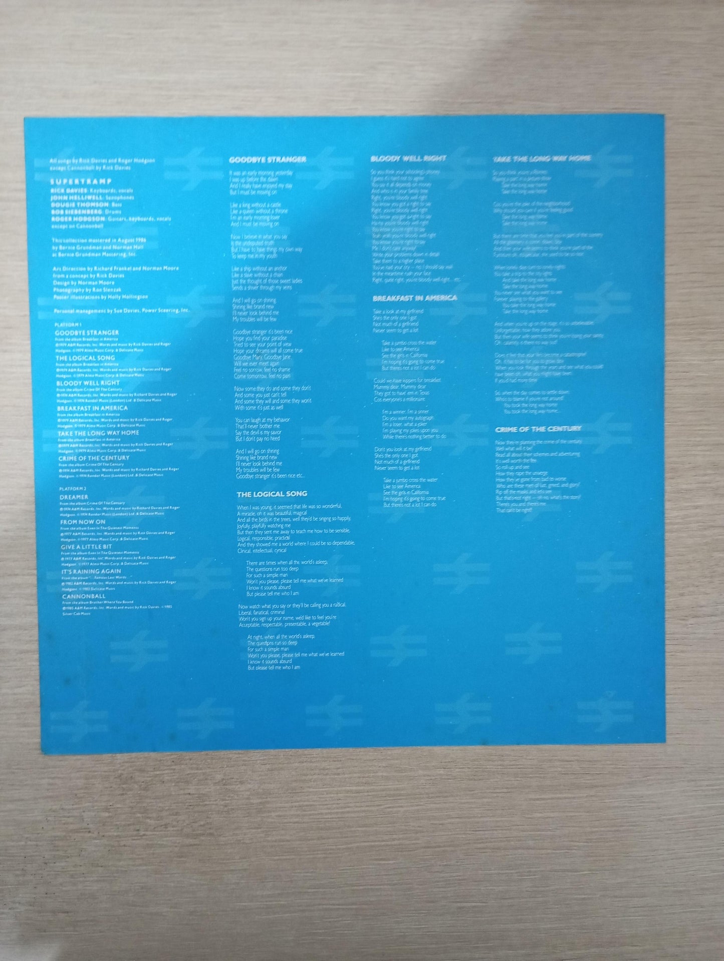 Lp Vinil Supertramp The Autobiography Of Com Encarte