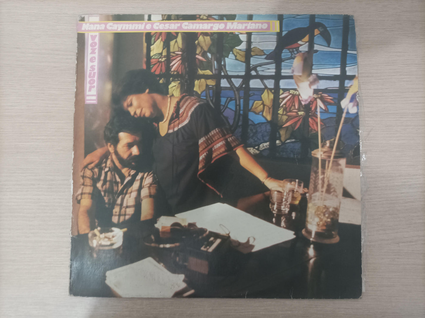 Lp Vinil Nana Caymmi Voz E Suor Com Encarte