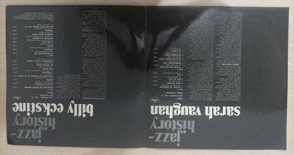 Lp Vinil Sarah Vaughan Billy Eckstine Jazz-History 13 Duplo