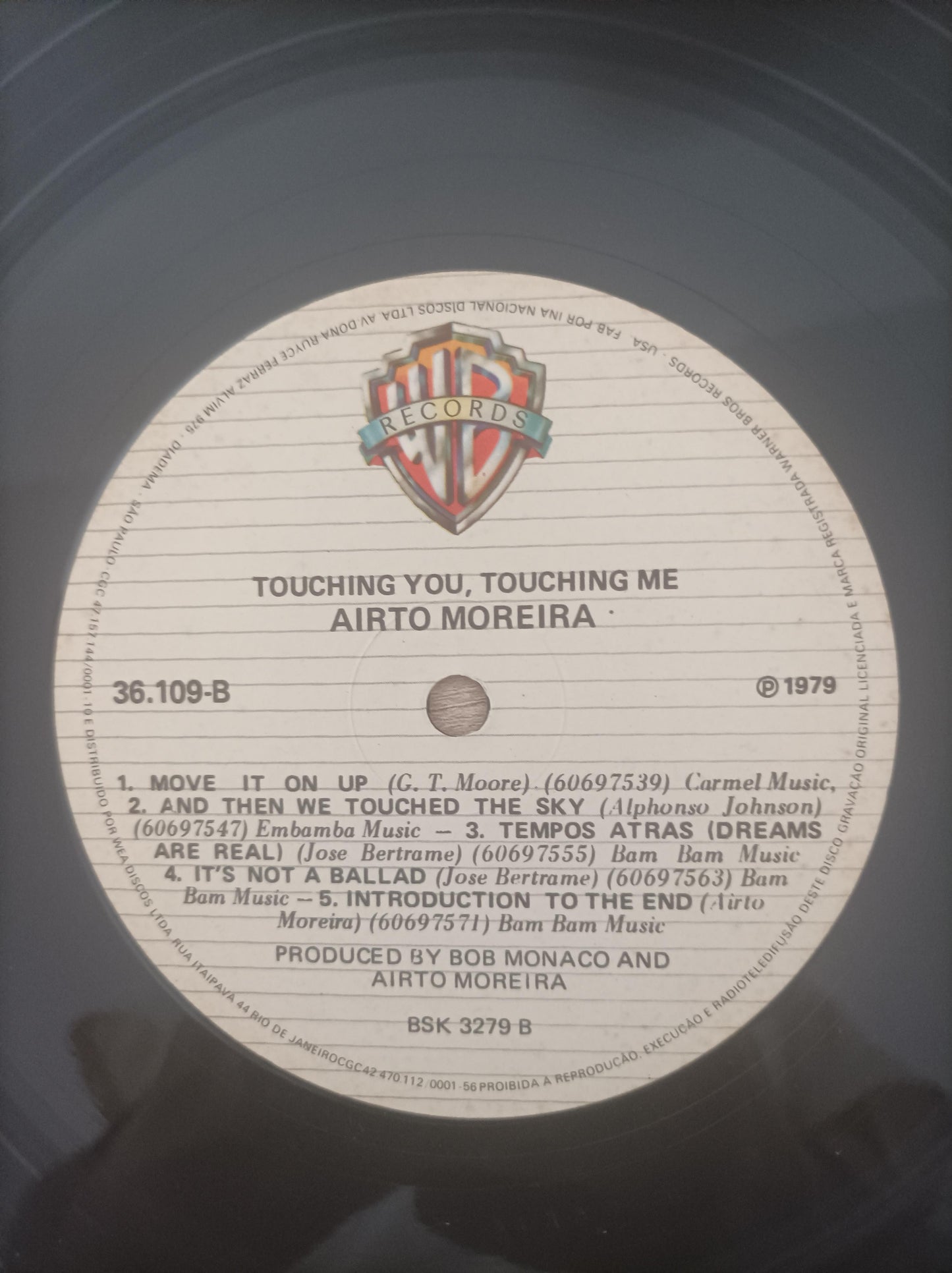 Lp Vinil Airto Moreira Touching You...Touching Me