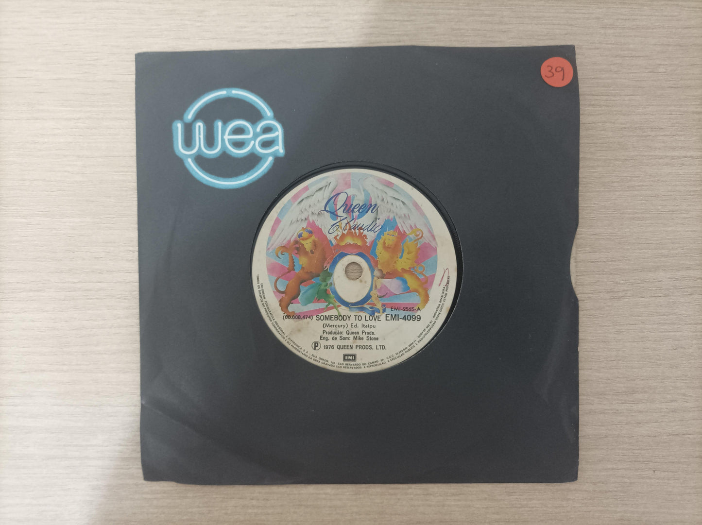 Compacto Vinil Queen Somebody To Love