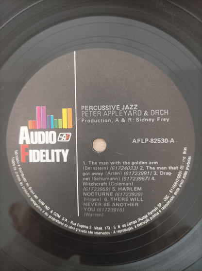 Lp Vinil Peter Appleyard Orchestra Per-cus-sive Jazz