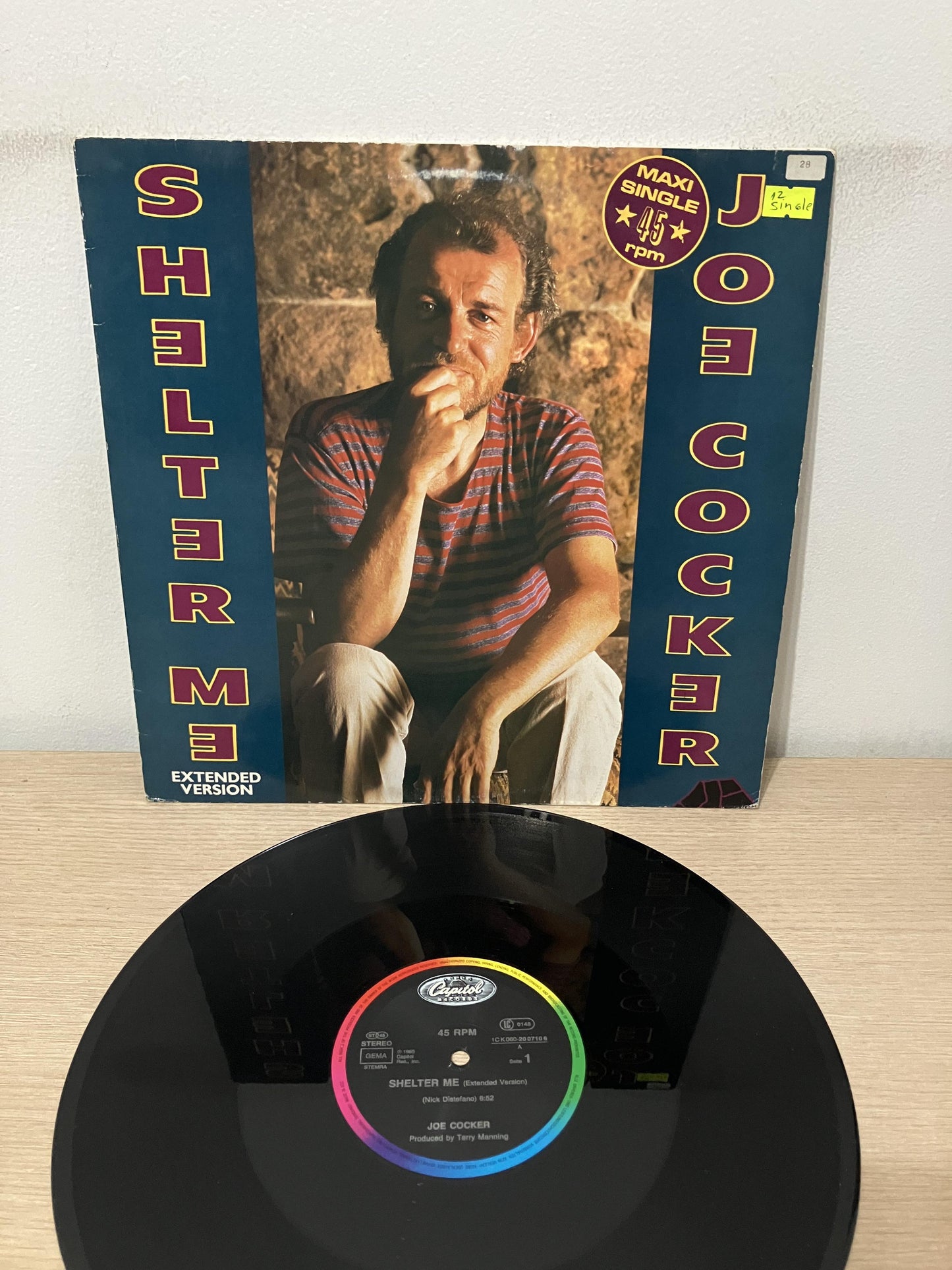 Lp Vinil Joe Cocker Shelter Me Extended Edition Importado