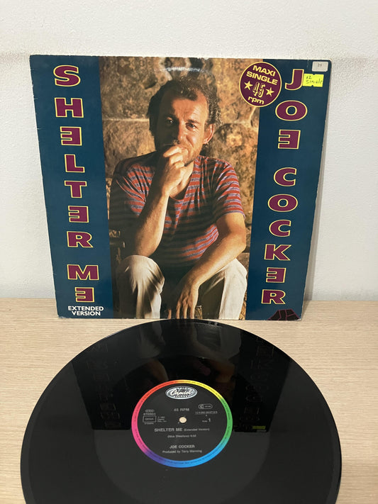 Lp Vinil Joe Cocker Shelter Me Extended Edition Importado