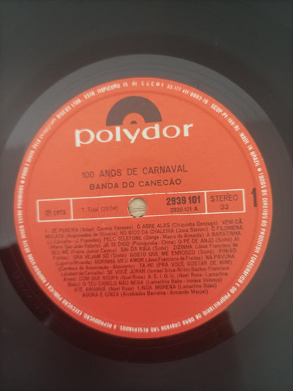 Lp Vinil Banda Canecão 100 Anos Carnaval Triplo C/ Encarte