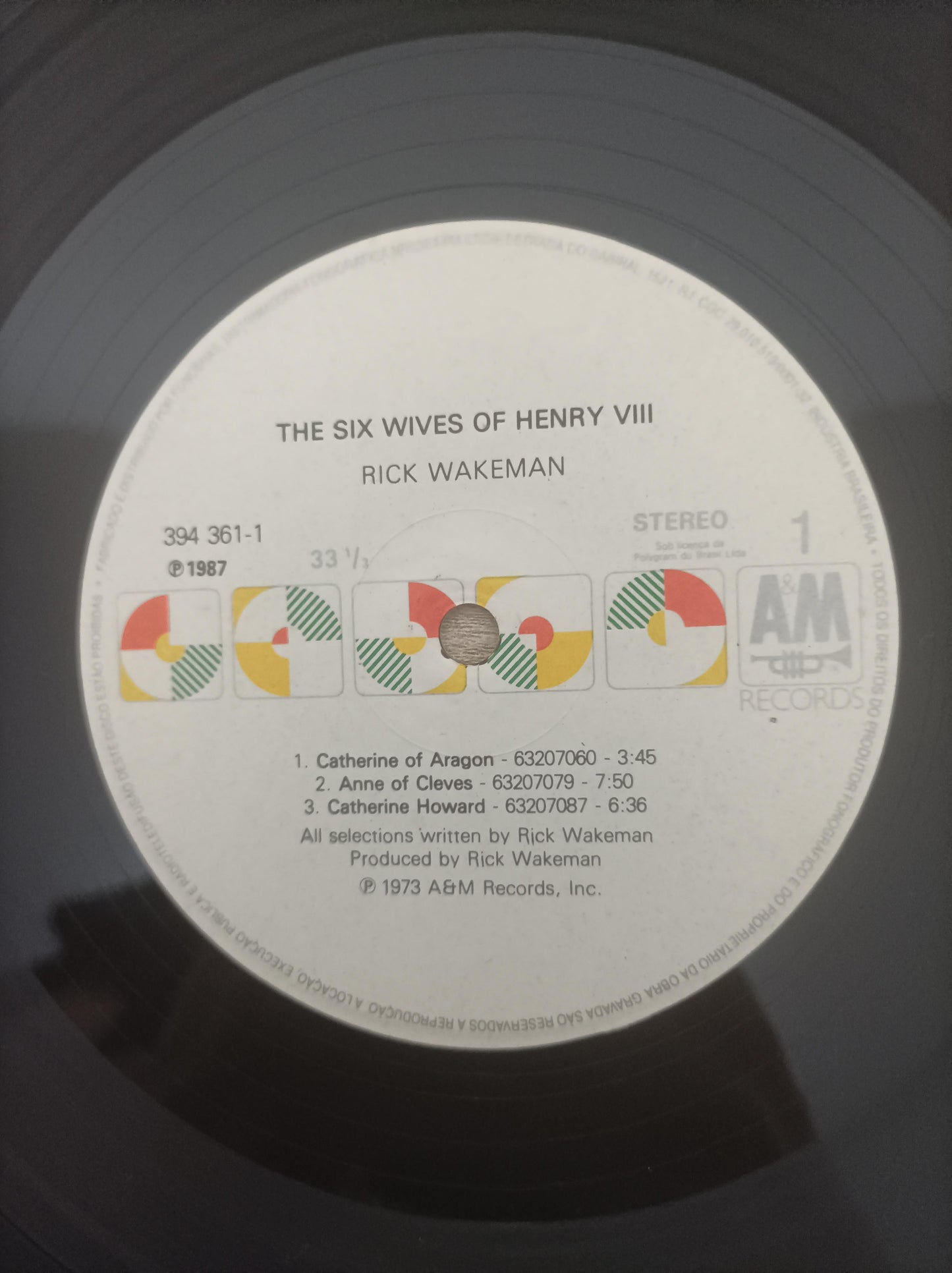 Disco Vinil The Six Wives Of Henry VIII Rick Wakeman A