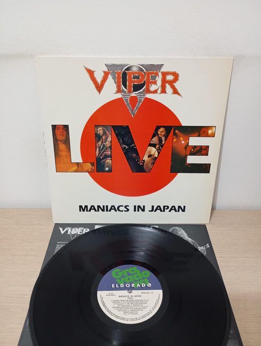 Lp Vinil Viper Live Maniacs In Japan Com Encarte
