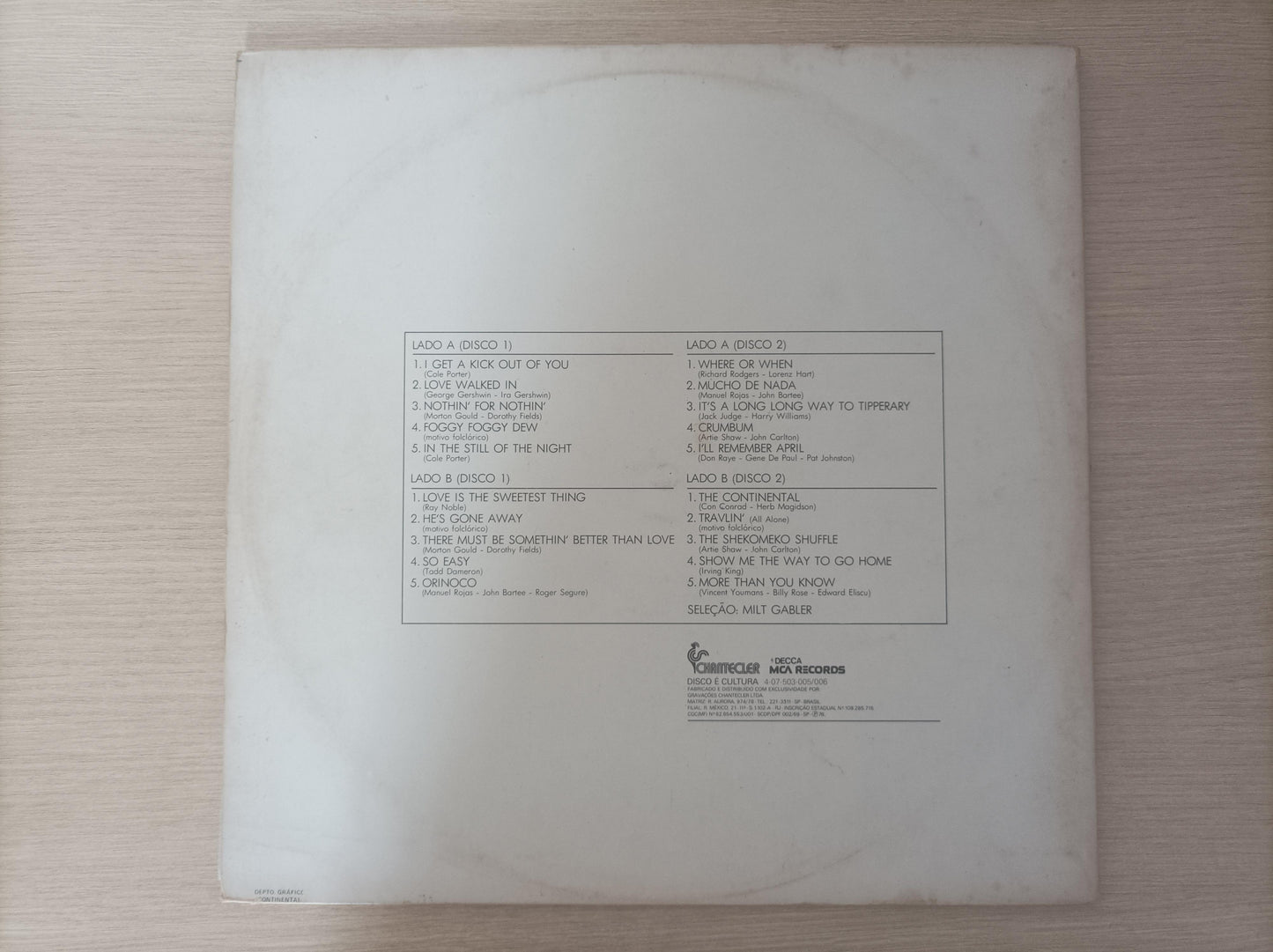 Lp Vinil Artie Shaw The Best Of Duplo
