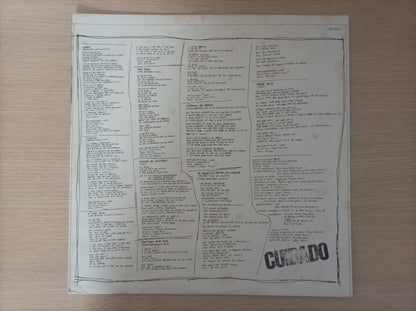 Lp Vinil Lobão Cuidado Com Encarte
