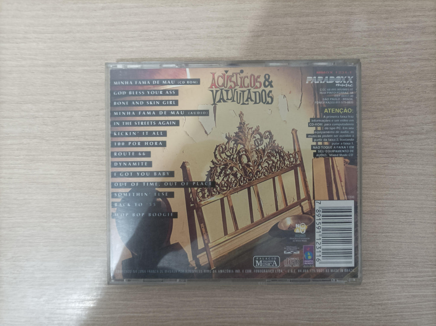 CD Acústicos & Valvulados God Bless Your Ass