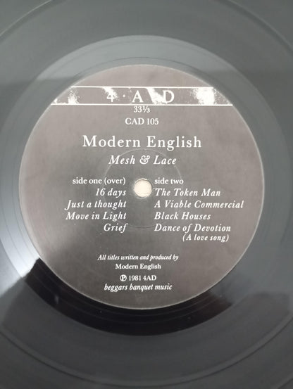 Lp Vinil Modern English Mesh & Lace Com Encarte Importado UK
