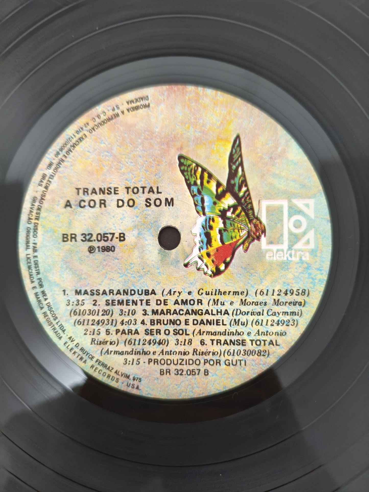 Lp Vinil A Cor Do Som Transe Total Com Encarte
