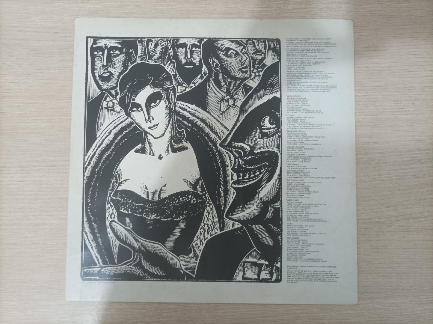 Lp Vinil Mick Jagger She's The Boss Com Encarte