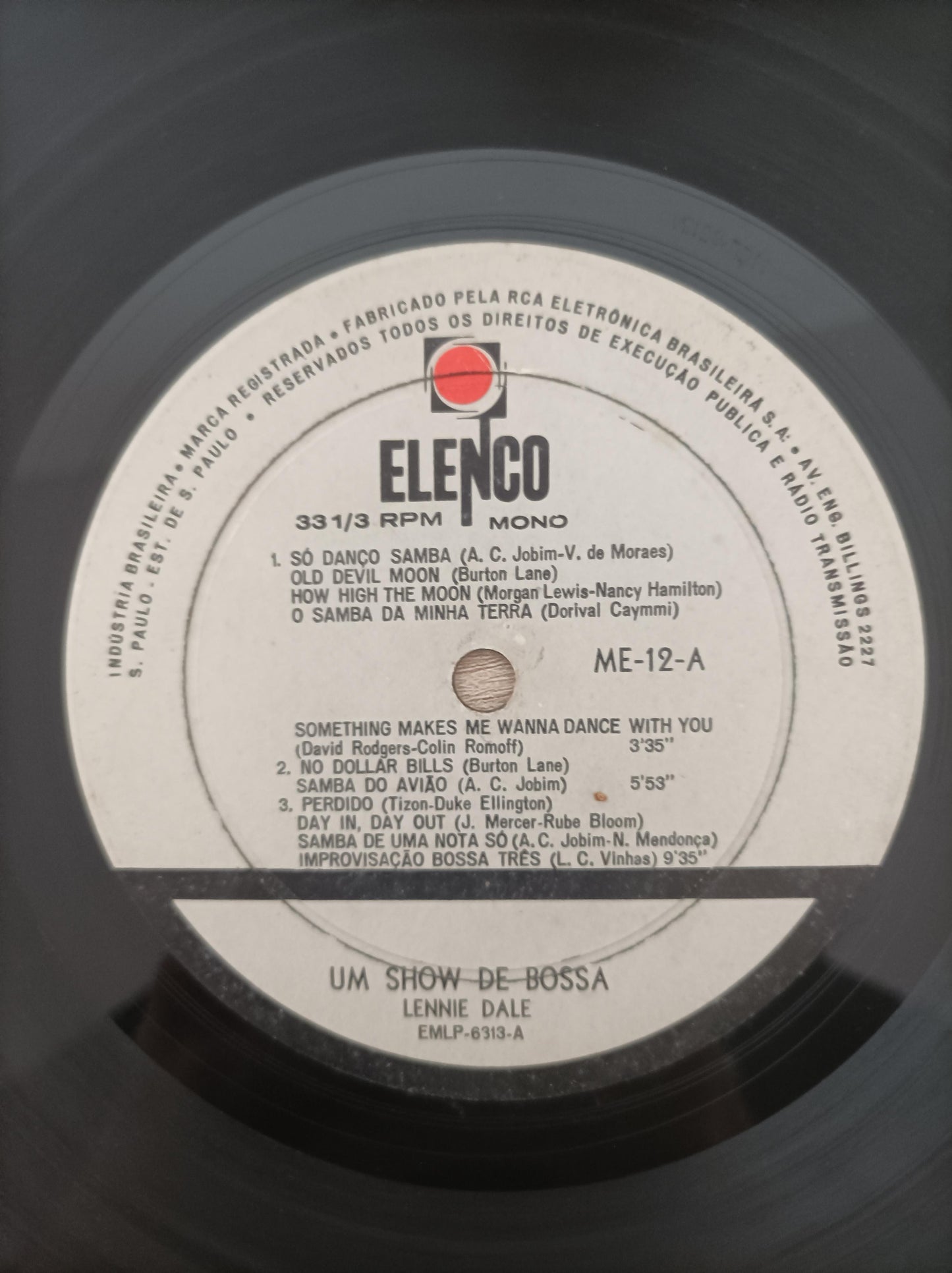 Lp Vinil Lennie Dale Um Show De Bossa..., Leia