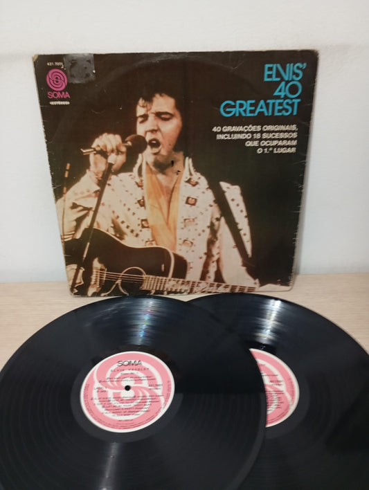 Lp Vinil Elvis Presley Elvis' 40 Greatest Duplo