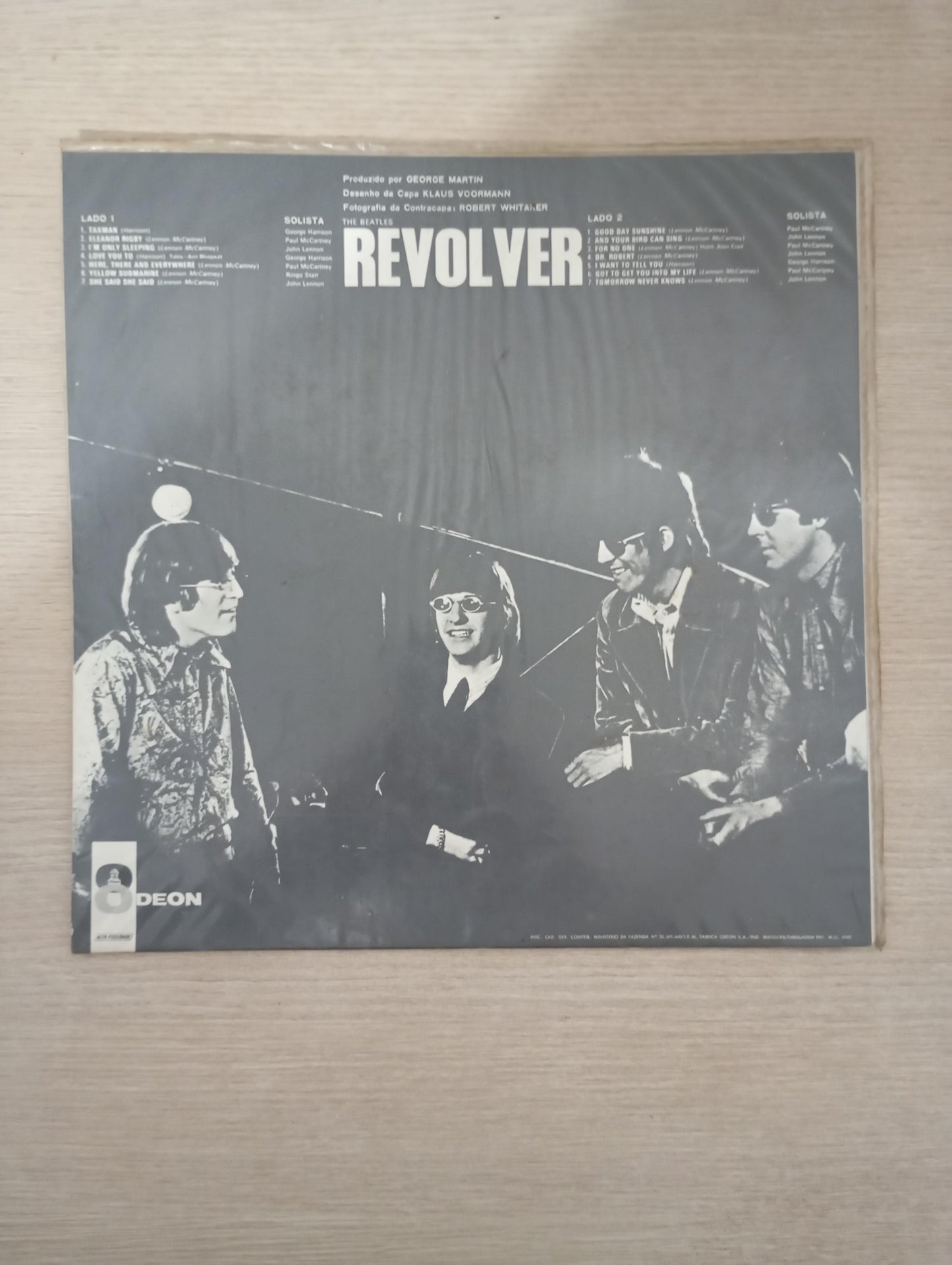 Lp Vinil The Beatles Revolver 1966 Mono