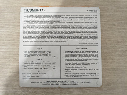 Compacto Vinil Folclore Brasileiro 29 Ticumbi / ES