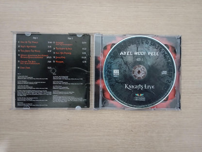CD Axel Rudi Pell Knights Live Duplo
