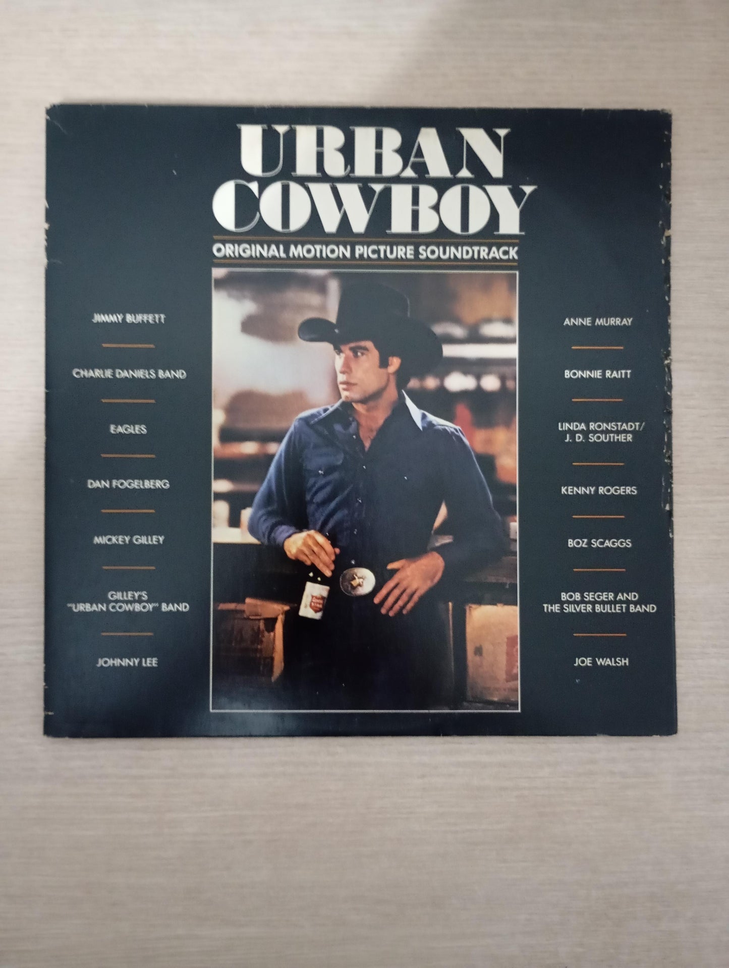 Lp Vinil John Travolta Urban Cowboy Urbano Duplo C Encartes
