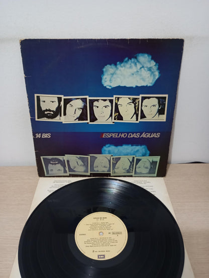 Lp Vinil 14 Bis Espelho Das Águas Capa Dupla Com Encarte