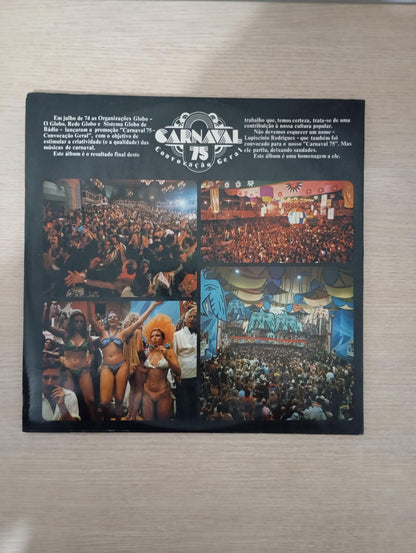 Lp Vinil Carnaval 75 Convocação Geral Duplo Com Encarte