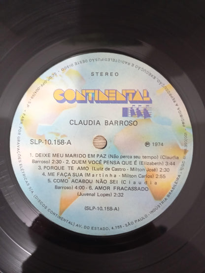 Lp Vinil Claudia Barroso 1974