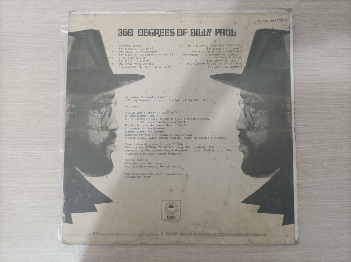 Lp Vinil Billy Paul 360 Degrees of