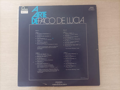 Disco Vinil A arte de Paco De Lucía Duplo A