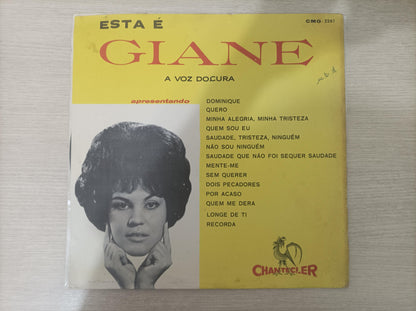 Lp Vinil Giane Esta É Giane A Voz Doçura