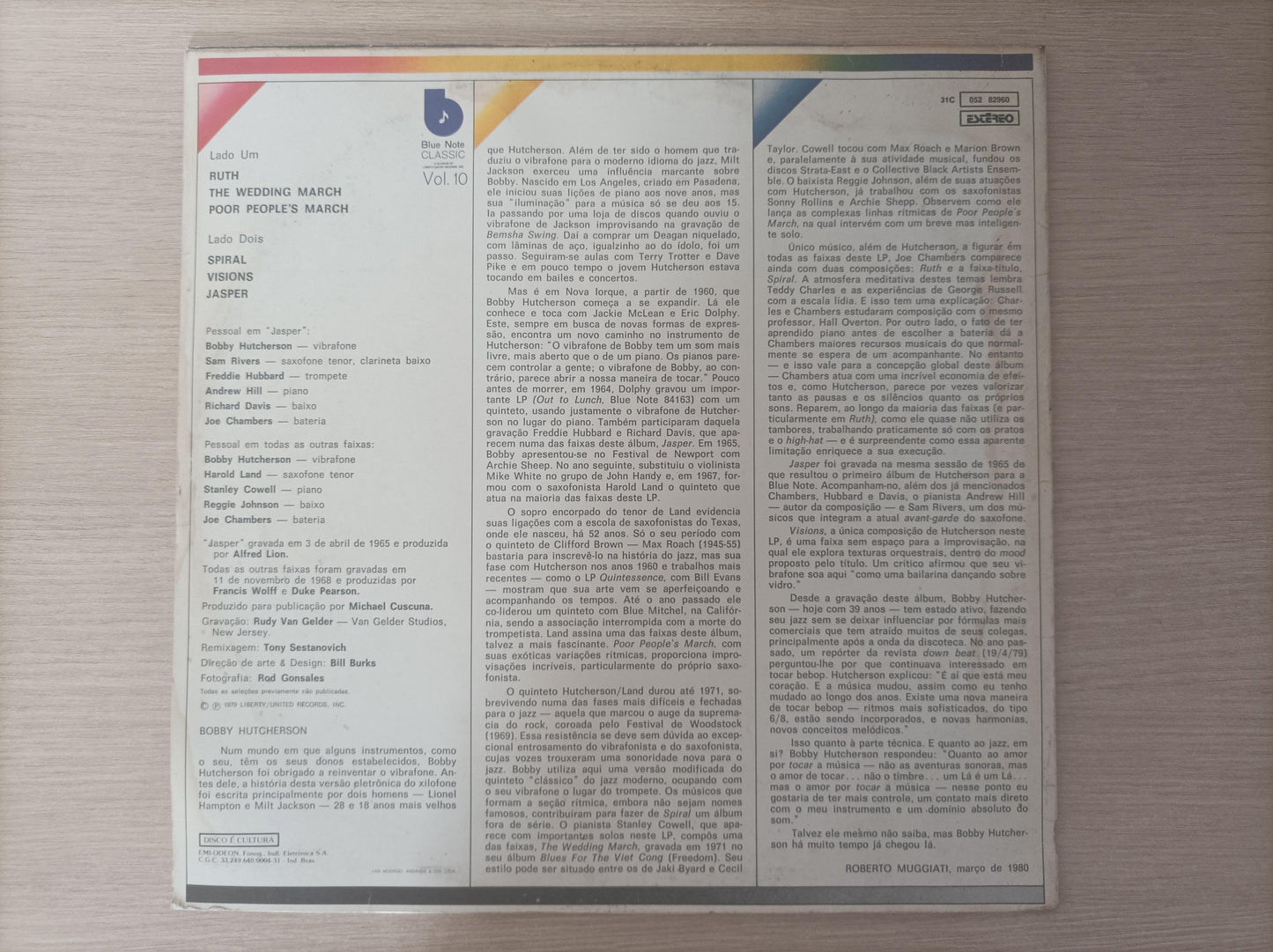 Lp Vinil Bobby Hutcherson Spiral