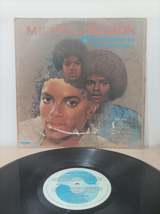 Lp Vinil Michael Jackson 16 Greatest Hits With The Jackson 5