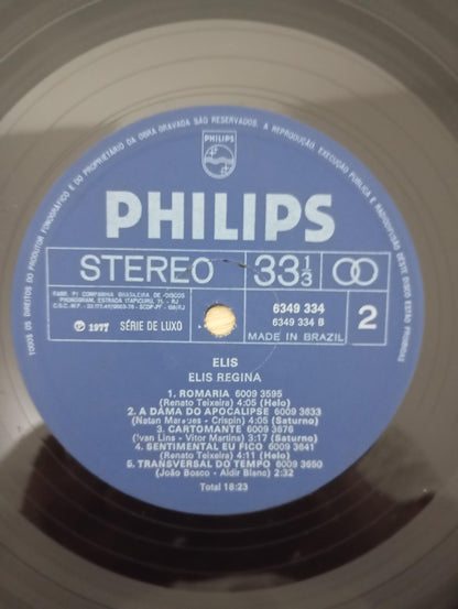 Disco Vinil 1977 Elis Regina Com Encarte A