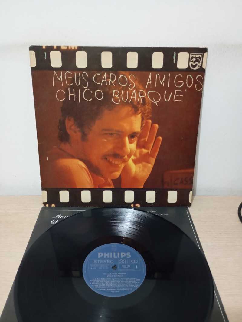 Lp Vinil Chico Buarque Meus Caros Amigos Com Encarte