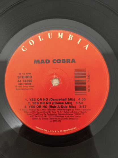 Lp Vinil Mad Cobra Flex Importado