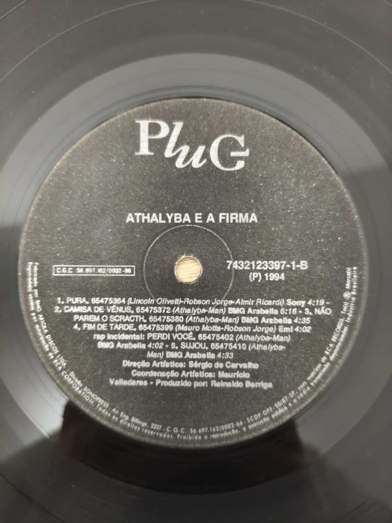 Lp Vinil Athalyba e a Firma