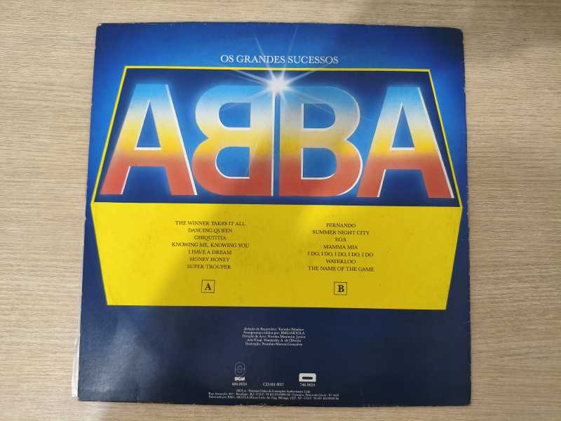 Lp Vinil ABBA Os Grandes Sucessos