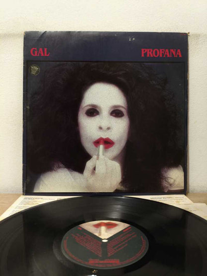 Lp Vinil Gal Costa Profana Com Encartes