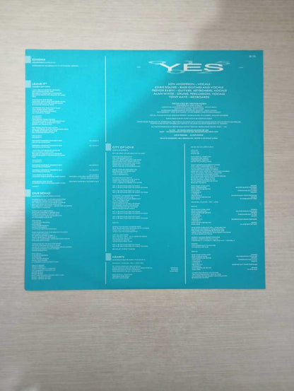 Lp Vinil Yes 90125 Com Encarte
