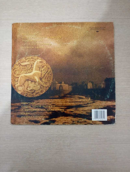 Lp Vinil Cidade Negra Sobre Todas As Forças Com Encarte