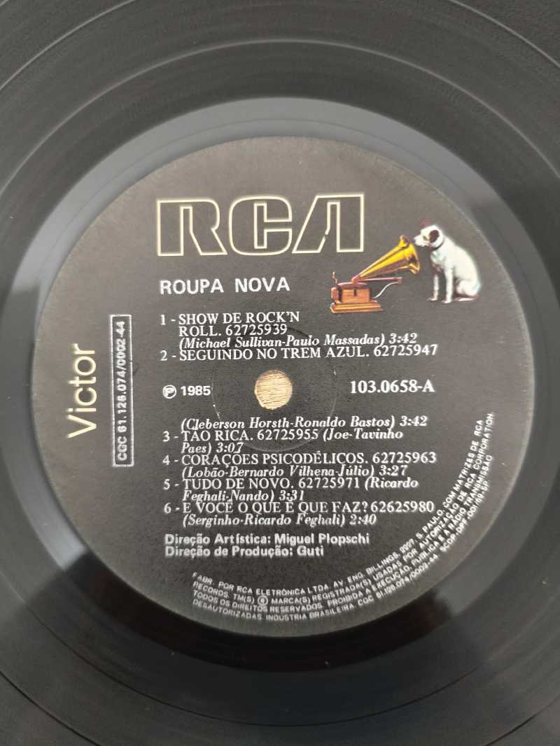 Lp Vinil Roupa Nova 1985