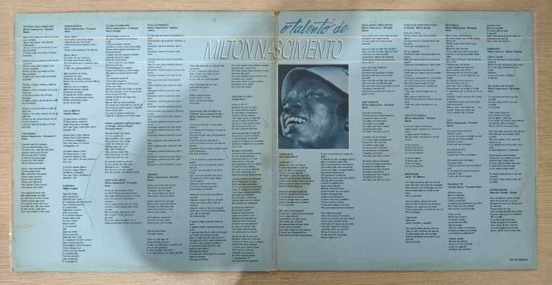 Lp Vinil Milton Nascimento O Talento de Duplo