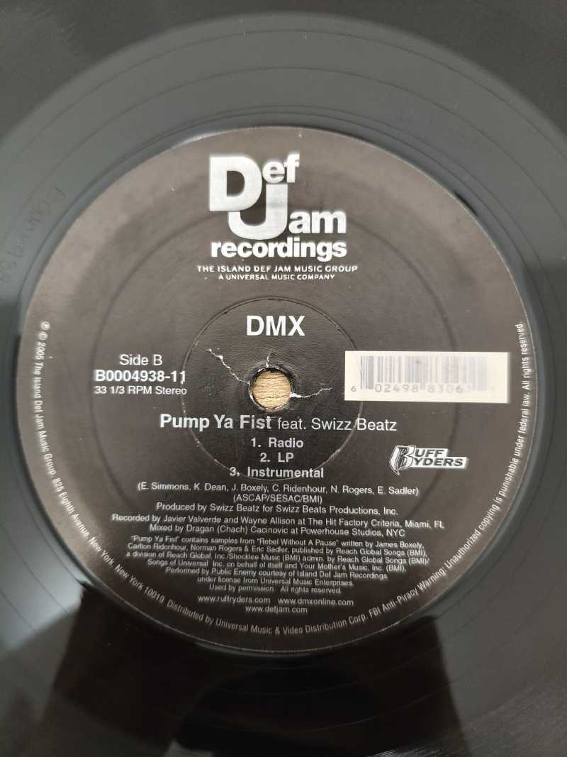 Lp Vinil DMX Give 'Em What They Want Pump Ya Fist Importado