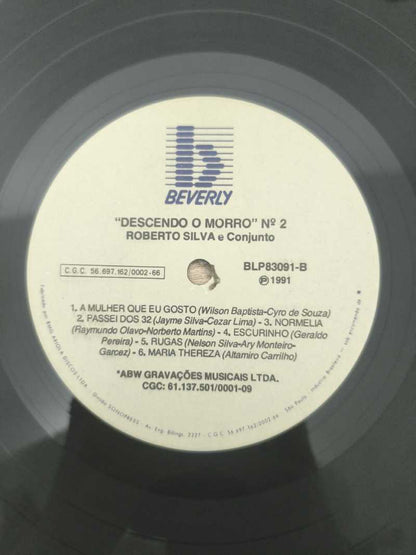 Lp Vinil Roberto Silva Descendo O Morro Nº 2