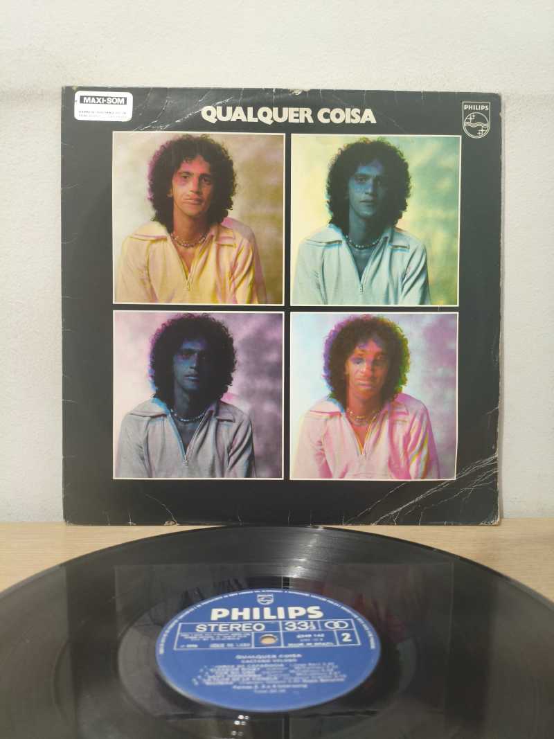 Lp Vinil Caetano Veloso Qualquer Coisa