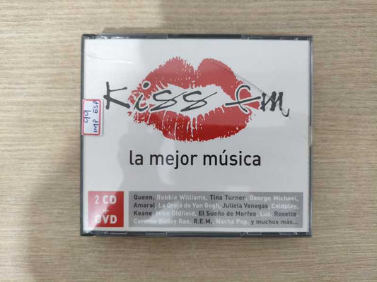 CD Kiss FM La Mejor Música del Mundo Duplo Importado
