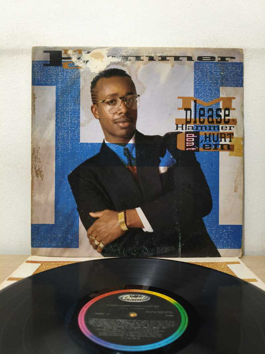 Lp Vinil MC Hammer Please Hammer Don't Hurt 'Em Com Encarte
