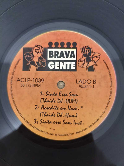Lp Vinil Thaide & DJ Hum Hip Hop Mix