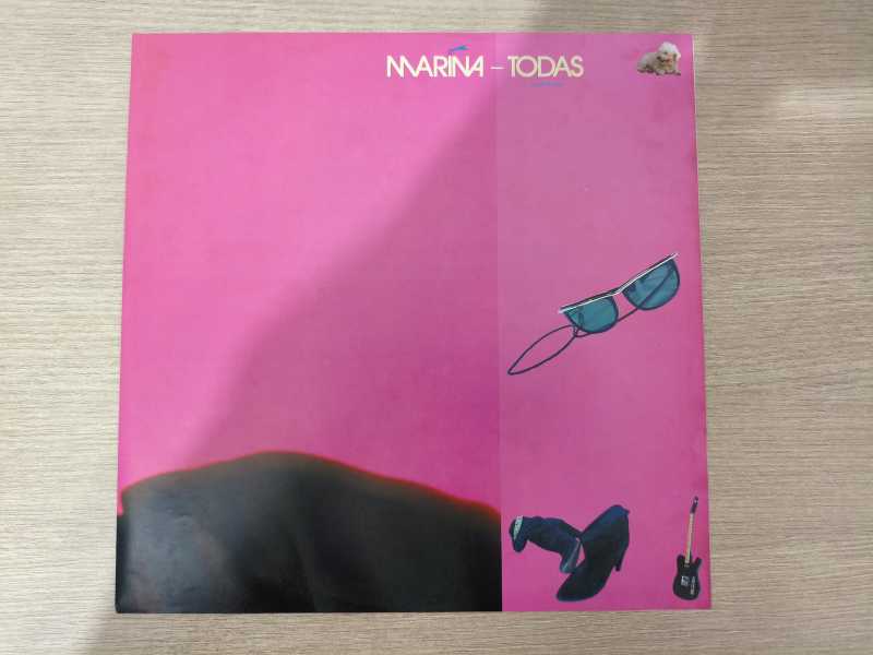 Lp Vinil Marina Lima Todas Com Encarte