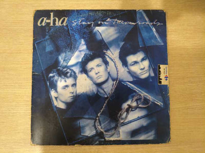 Lp Vinil a-ha Stay On These Roads Com Encarte